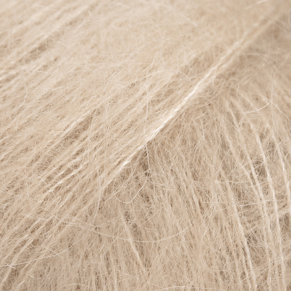 DROPS Kid-Silk valge lliv 54